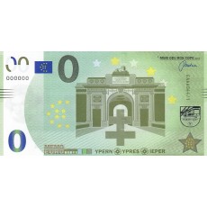 0 Euro biljet Ieper 